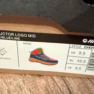 Hi-Tec Men's Sneakers -‎ Orange, Blue, and Green